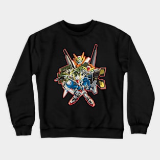 Celestial Being Mobile Suit Artwork Crewneck Sweatshirt